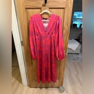 Boohoo maxi dress - size 10/L